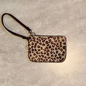 Express | Leopard Print Wristlet